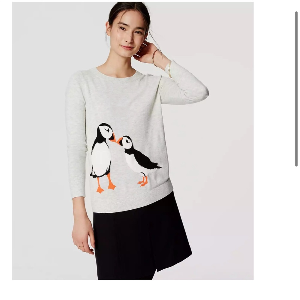 Loft Puffin Sweater- GUC Puffin Sweater.